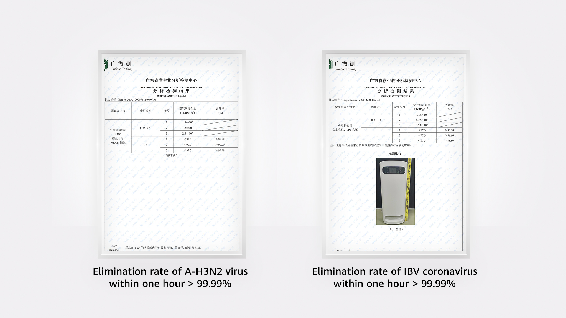 720 DS—X1000W Air Sterilizer